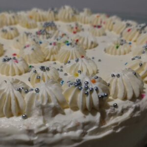 Torta de cumpleaños clásica