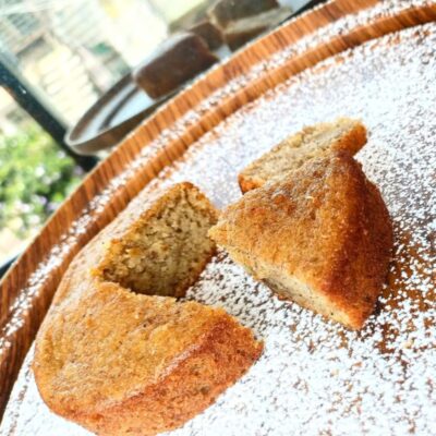 Torta de vainilla tradicional
